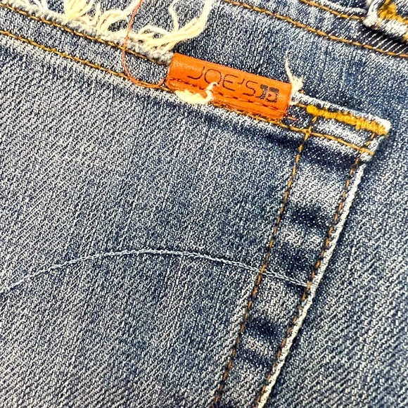 JOE’S maternity 👶🏻 High-Waisted Denim Shorts with NAVY Waistband - Picture 3 of 6